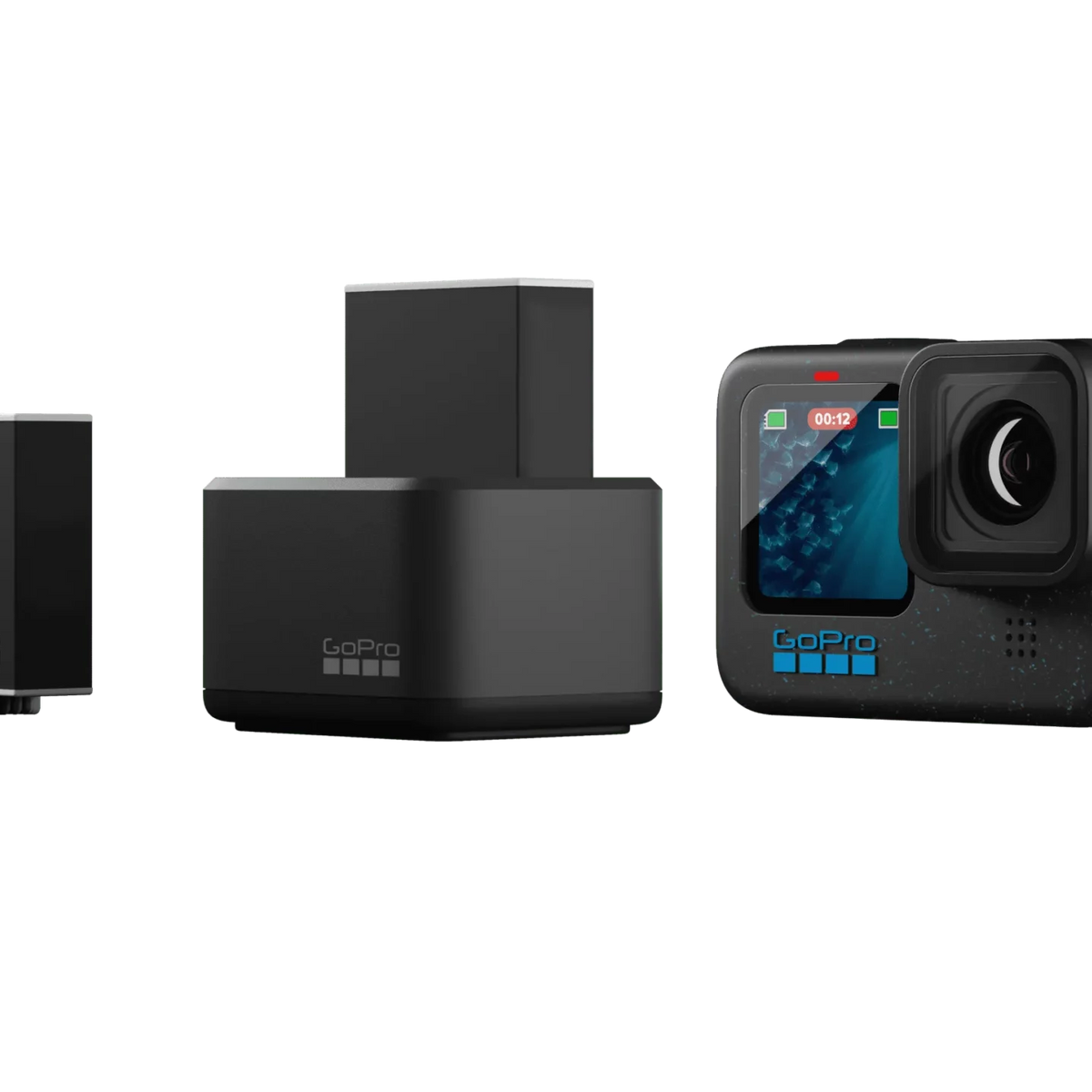 GoPro DUAL CHARGER+ENDURO BATTERIES 未使用 GoPro Dual Battery Charger + Dual Enduro Batteries for HERO 12/11