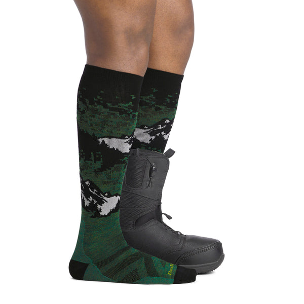 Darn Tough Men's Cold Smoke Over-the-Calf Lightweight Socks