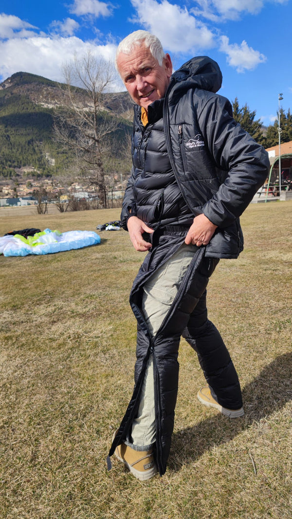 WindsRiders Super Down Pants With Side Zips