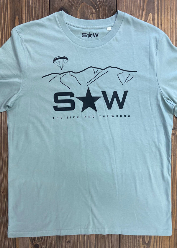 S&W Front Logo T-Shirt Aloe