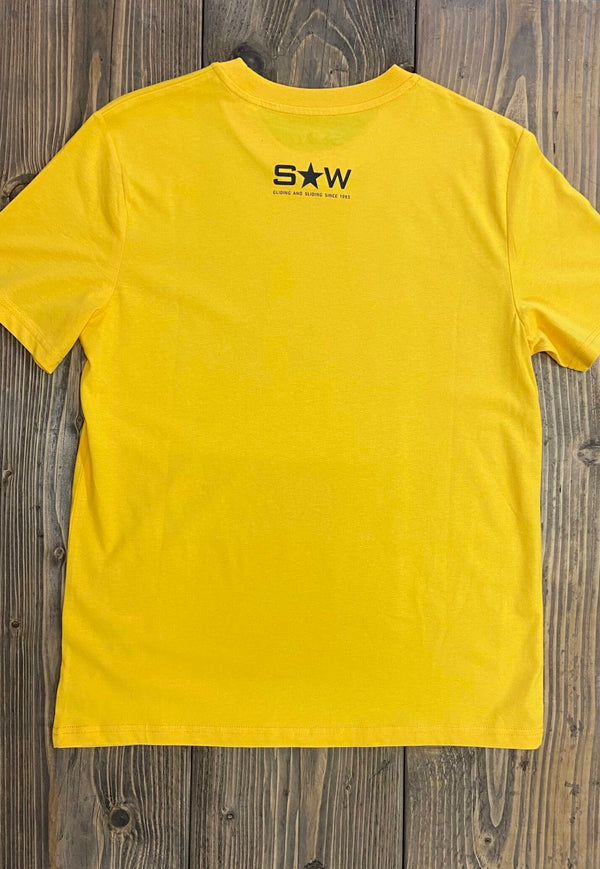 S&W Front Logo T-Shirt Spectra Yellow