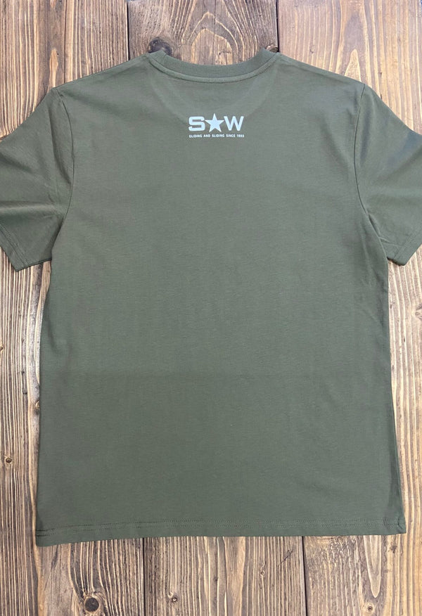 S&W Front Logo T-Shirt Khaki