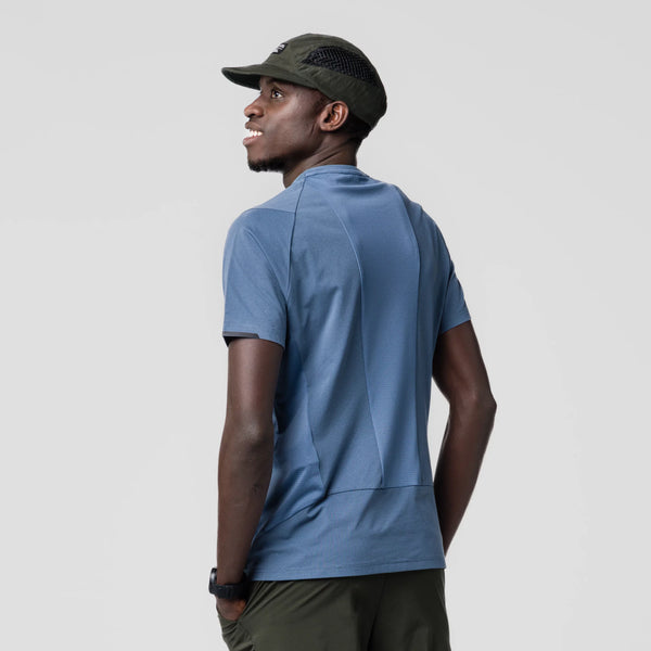 Salewa Pedroc Dry Hybrid T-Shirt Java Blue Men