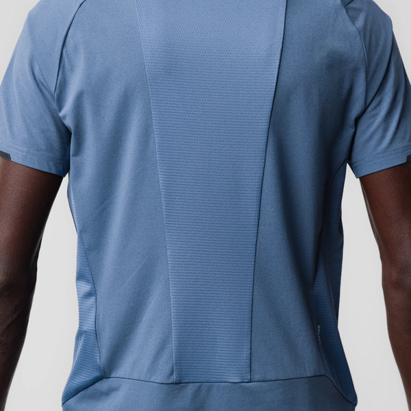 Salewa Pedroc Dry Hybrid T-Shirt Java Blue Men