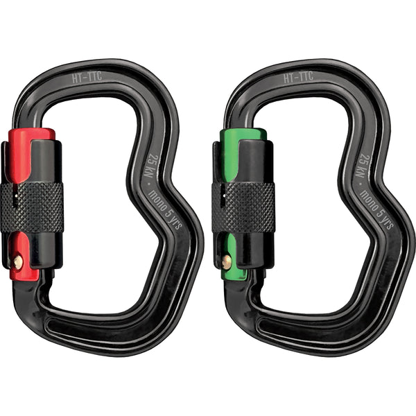 Charly Unilock carabiners (pair)