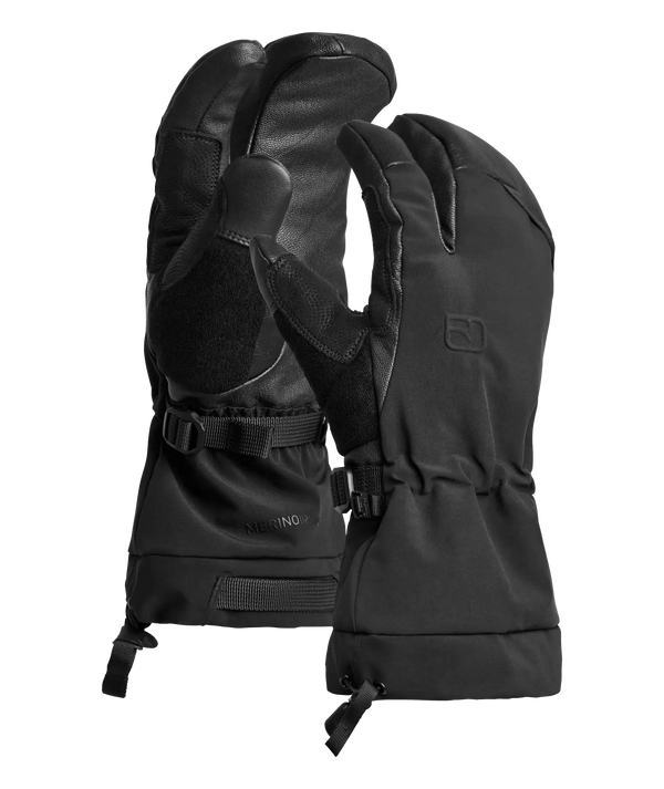 Ortovox Merino Freeride 3 Finger Glove Mens