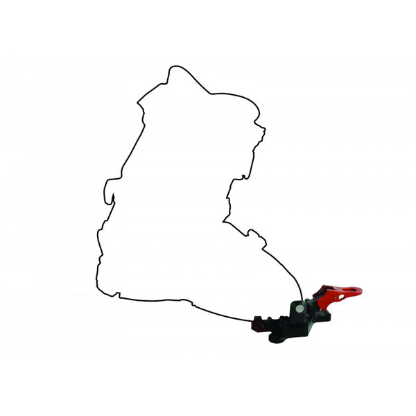 Plum Pekye Toe Pieces