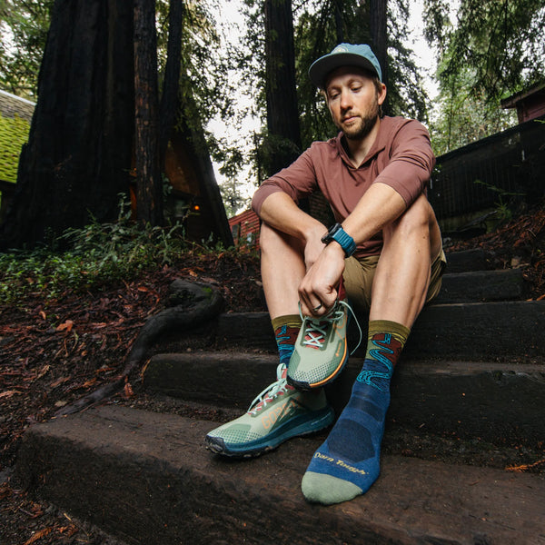 Darn Tough Men's Chasing Waterfalls Hiking Socks