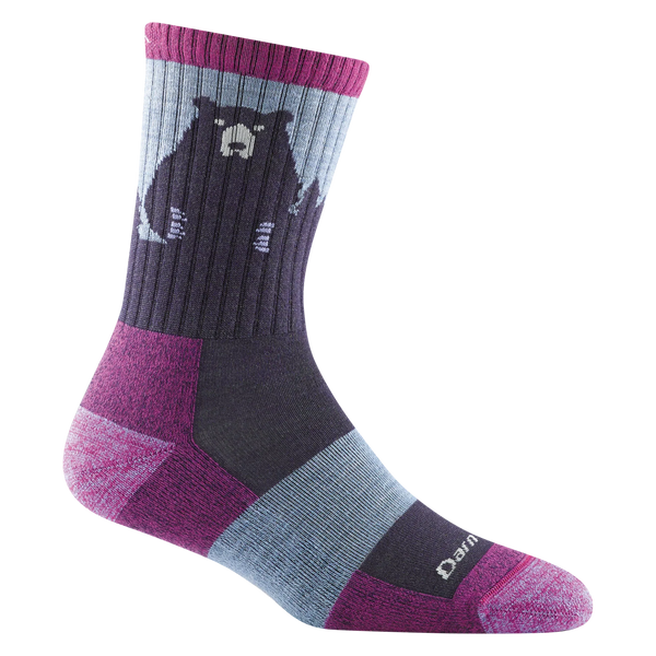 Darn Tough Women's Bear Town Micro Crew Hiking Socks