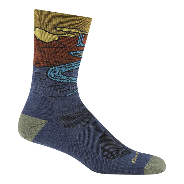 Darn Tough Men's Chasing Waterfalls Hiking Socks