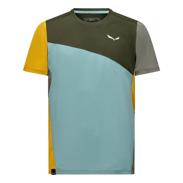 Salewa Puez Sporty T-Shirt Dark Olive/Multi