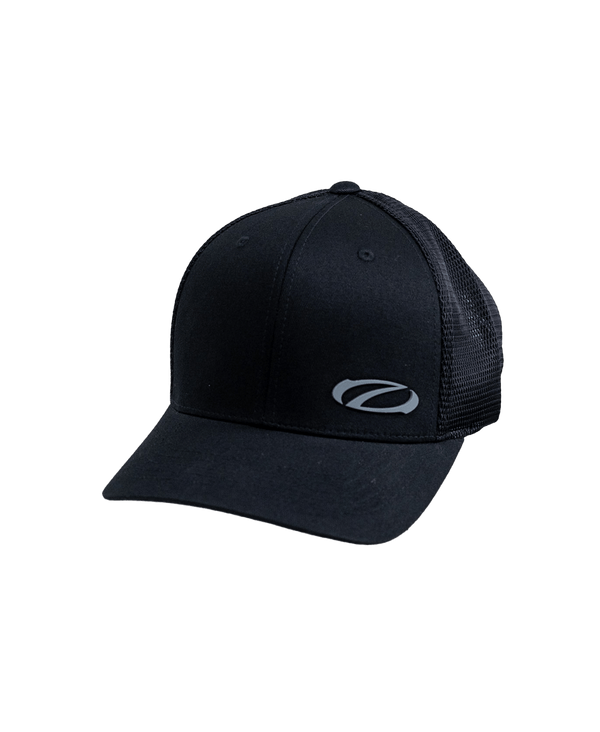 Ozone Curved Visor Cap Black
