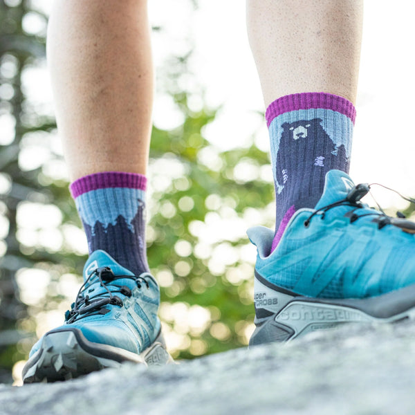 Darn Tough Women's Bear Town Micro Crew Hiking Socks