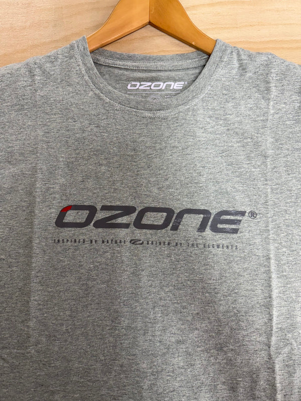 Ozone Classic T Shirt Merl Grey