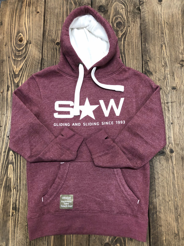 S&W Hoodie Wine