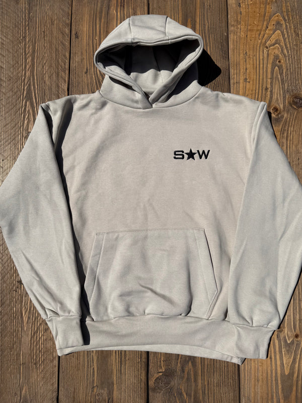 S&W Hoodie Natural Stone