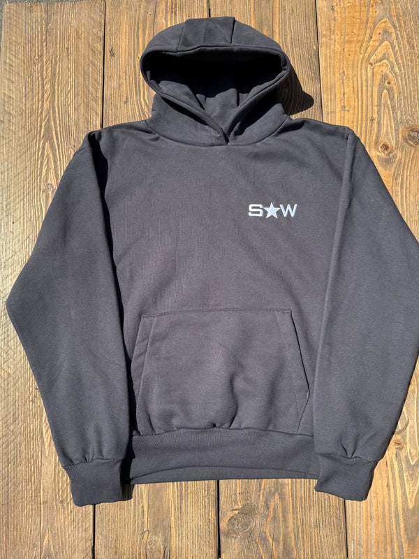 S&W Hoodie Solid Charcoal