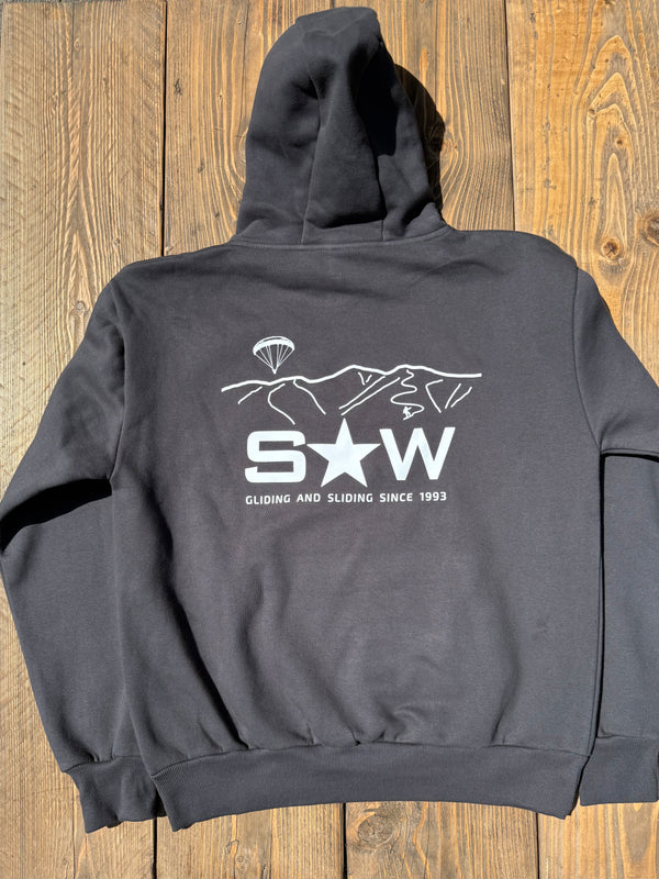 S&W Hoodie Solid Charcoal