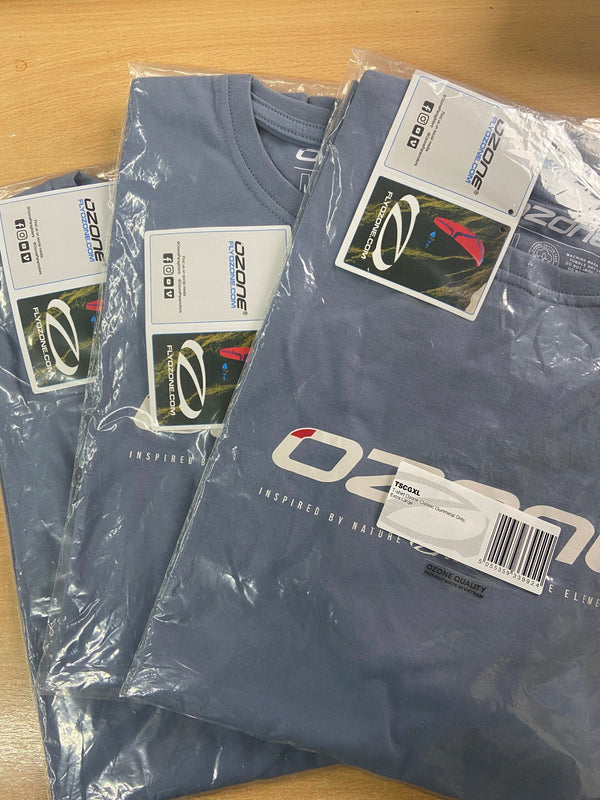 Ozone Classic T Shirt Gunmetal Grey