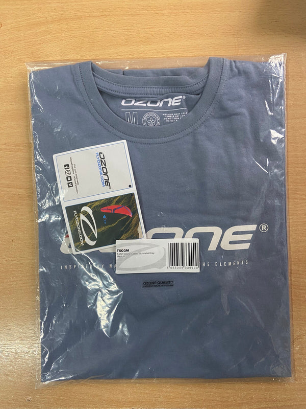 Ozone Classic T Shirt Gunmetal Grey