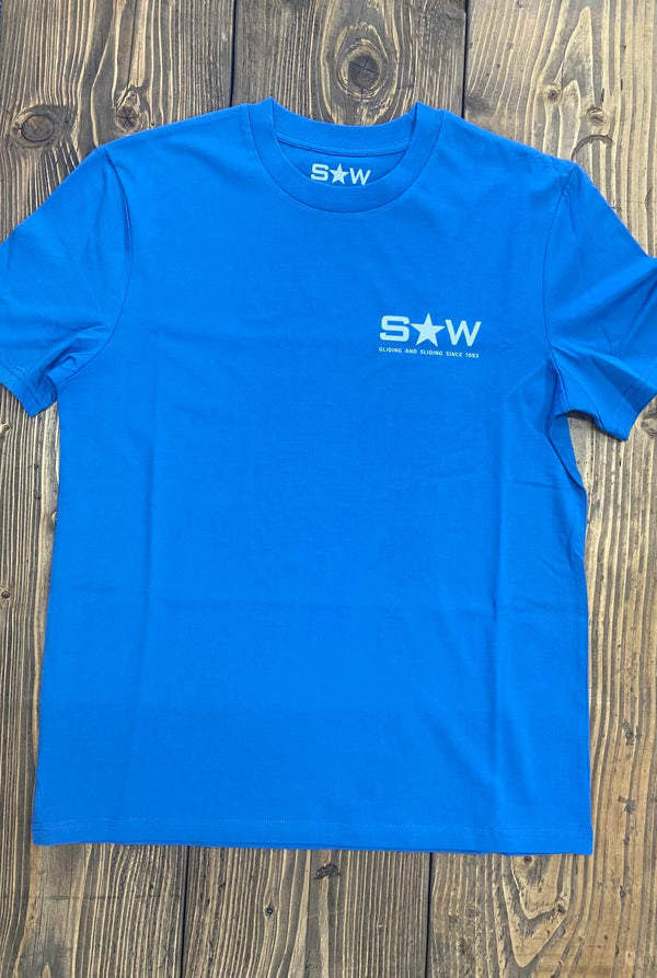 S&W Back Logo T-Shirt Blue
