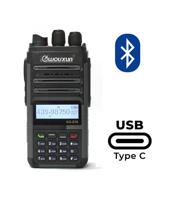 Wouxun KG-S76 Bluetooth Radio