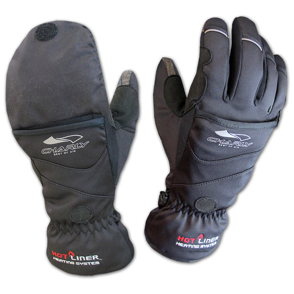 Charly Touch Combi, 2-in-1 fingered gloves / mittens