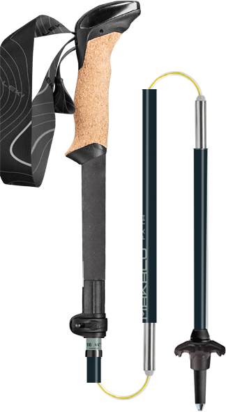 Leki Makalu Cork FX TA 110-130cm Poles