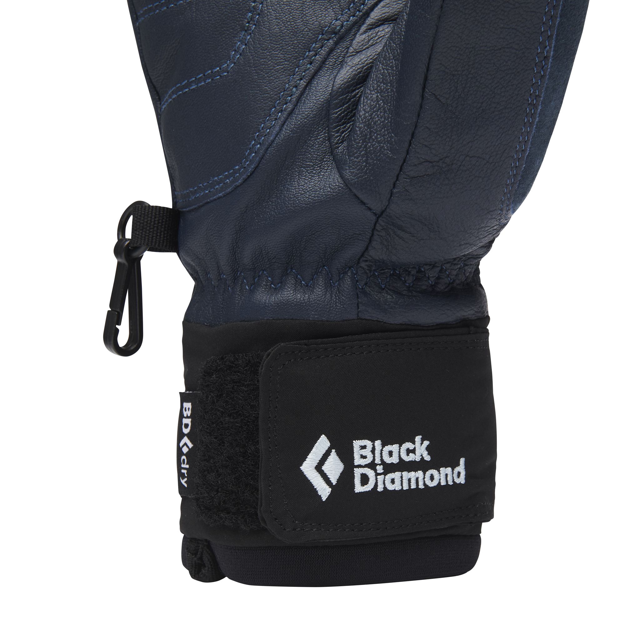womens spark mitts charcoal :blue 2