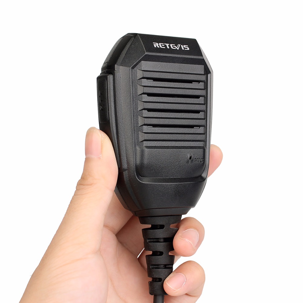Retevis-RS-113-Handy-Speaker-Microphone-2000D-Kevlar-Cable-PTT-For-Kenwood-Baofeng-UV5R-UV82-H777